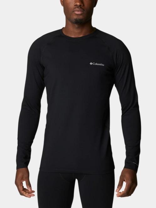 top lenjerie de corp pt. barbati Columbia M Omni-Heat Infinity Knit Long Sleeve Crew negru 2