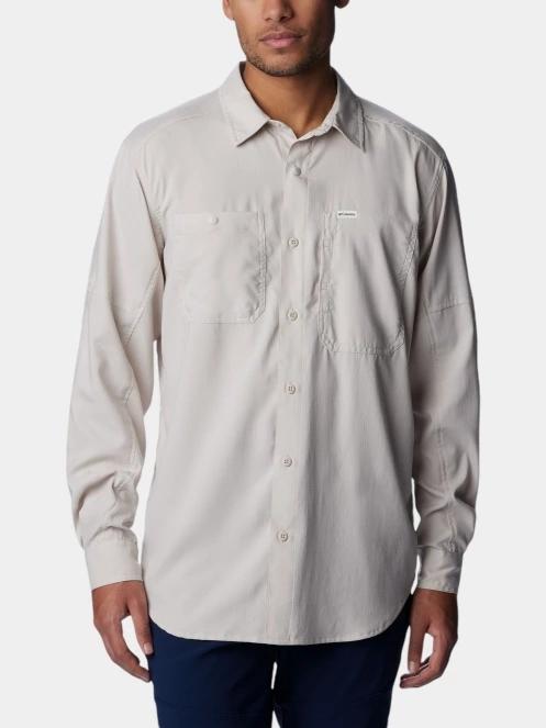 camasa de drumetie pt. barbati Columbia Silver Ridge Utility Lite Long Sleeve Shirt nisip 2