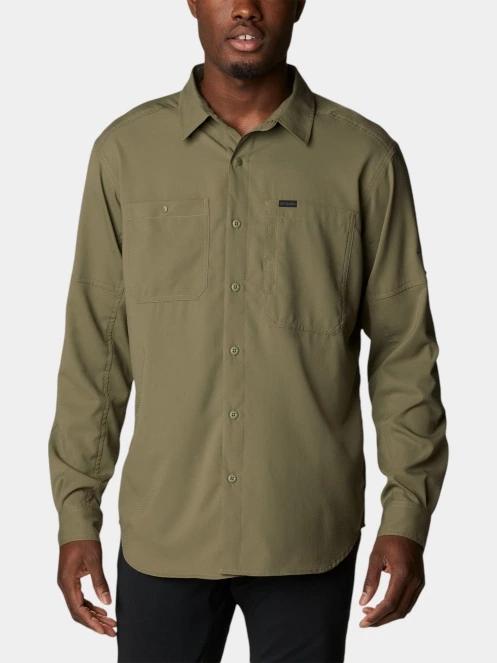 camasa de drumetie pt. barbati Columbia Silver Ridge Utility Lite Long Sleeve Shirt verde 2