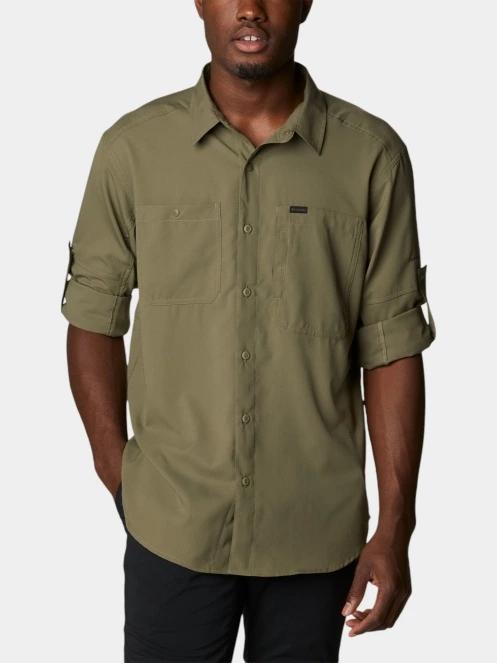 camasa de drumetie pt. barbati Columbia Silver Ridge Utility Lite Long Sleeve Shirt verde 5