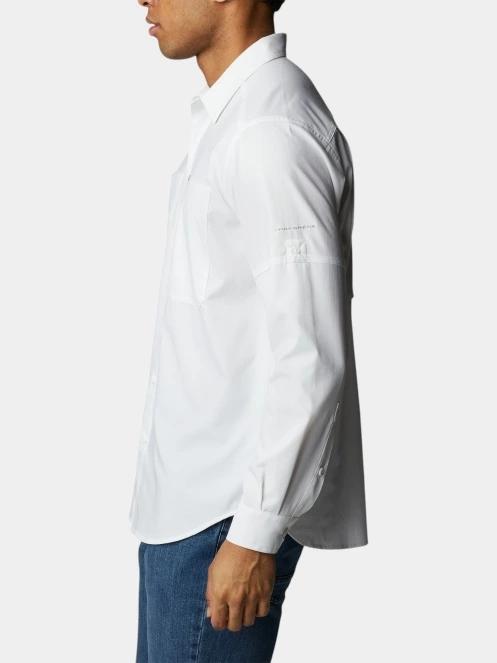 camasa de drumetie cu maneci lungi pt. barbati Columbia Silver Ridge Utility Lite Long Sleeve Shirt alb 3