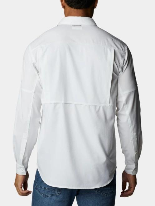camasa de drumetie cu maneci lungi pt. barbati Columbia Silver Ridge Utility Lite Long Sleeve Shirt alb 4