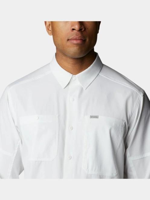 camasa de drumetie cu maneci lungi pt. barbati Columbia Silver Ridge Utility Lite Long Sleeve Shirt alb 6