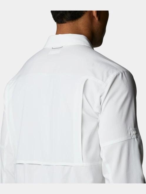 camasa de drumetie cu maneci lungi pt. barbati Columbia Silver Ridge Utility Lite Long Sleeve Shirt alb 8