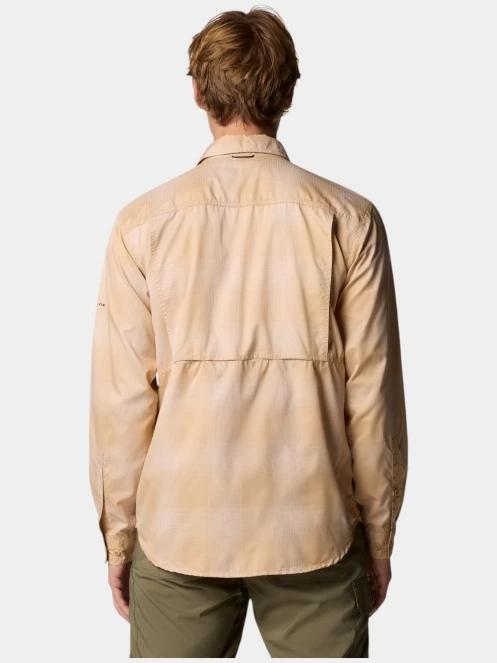 camasa de drumetie cu maneci lungi pt. barbati Columbia Silver Ridge Utility Lite Plaid Long Sleeve Shirt nisip 4
