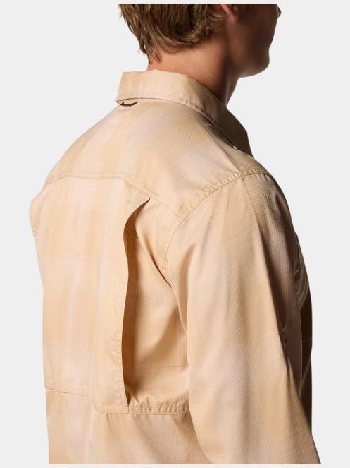 camasa de drumetie cu maneci lungi pt. barbati Columbia Silver Ridge Utility Lite Plaid Long Sleeve Shirt nisip 7