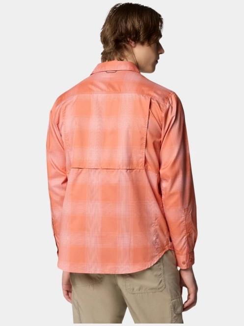 camasa de drumetie cu maneci lungi pt. barbati Columbia Silver Ridge Utility Lite Plaid Long Sleeve Shirt rosu 5