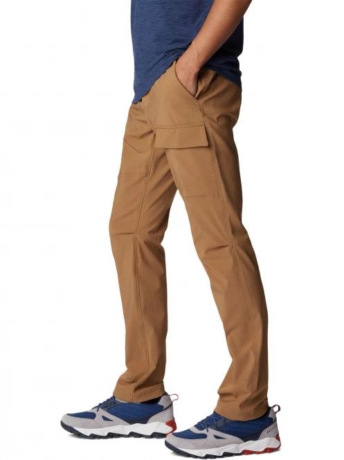 pantaloni de drumetie pt. barbati Columbia Maxtrail Midweight Warm Pant maro 3