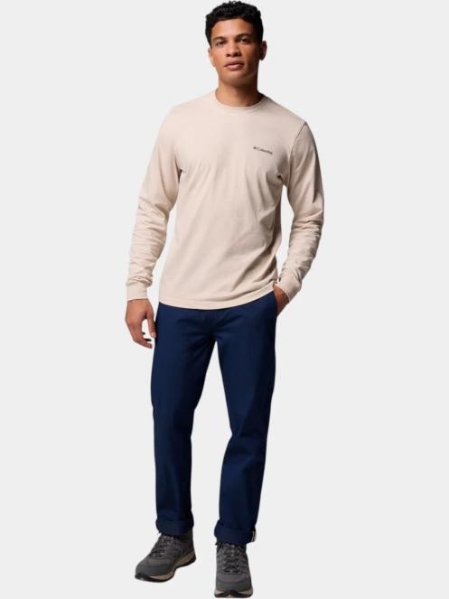 tricou cu maneci lungi pt. barbati Columbia CSC Seasonal Logo Long Sleeve Tee nisip 5