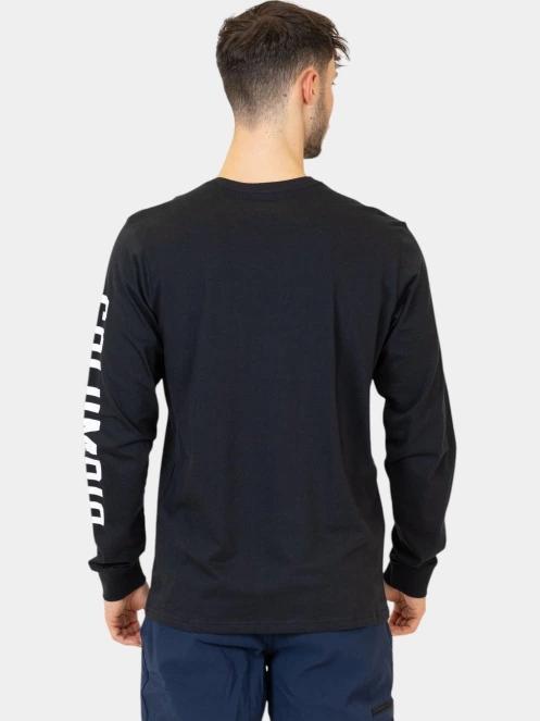 tricou cu maneci lungi pt. barbati Columbia Rockaway RIVer Graphic LS Tee negru 4