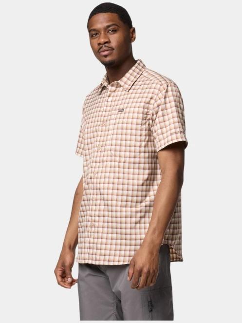 camasa de drumetie cu maneci scurte pt. barbati Columbia Silver Ridge Utility Lite Novelty Short Sleeve Shirt nisip 3