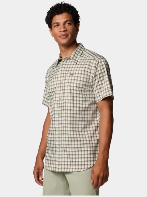 camasa de drumetie cu maneci scurte pt. barbati Columbia Silver Ridge Utility Lite Novelty Short Sleeve Shirt verde 3
