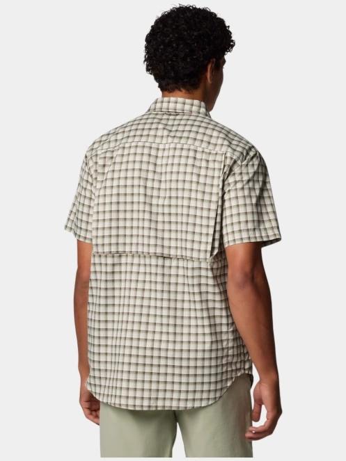 camasa de drumetie cu maneci scurte pt. barbati Columbia Silver Ridge Utility Lite Novelty Short Sleeve Shirt verde 4