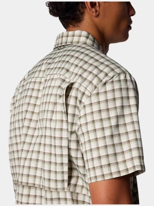 camasa de drumetie cu maneci scurte pt. barbati Columbia Silver Ridge Utility Lite Novelty Short Sleeve Shirt verde 7