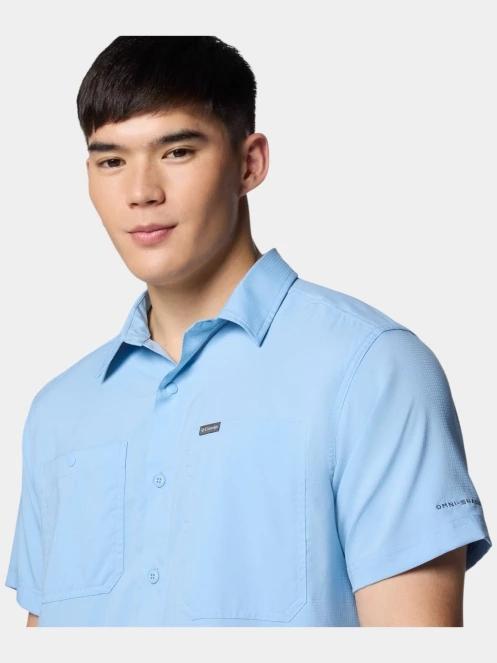 camasa de drumetie cu maneci scurte pt. barbati Columbia Silver Ridge Utility Lite Short Sleeve Shirt albastru 5
