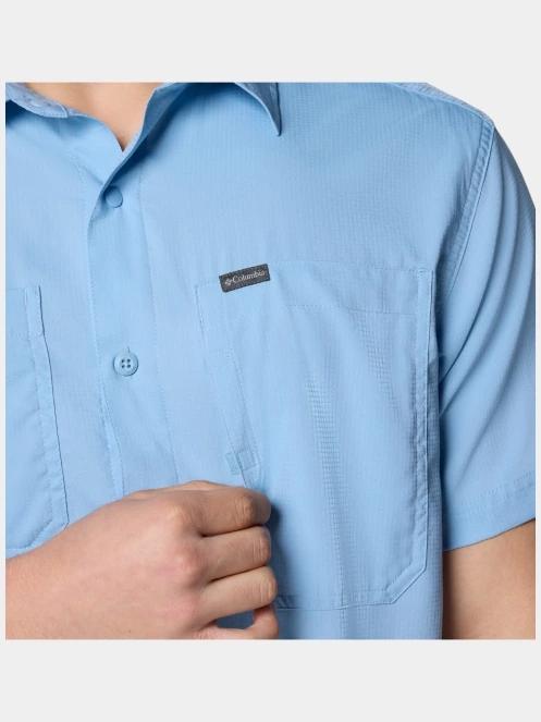 camasa de drumetie cu maneci scurte pt. barbati Columbia Silver Ridge Utility Lite Short Sleeve Shirt albastru 7