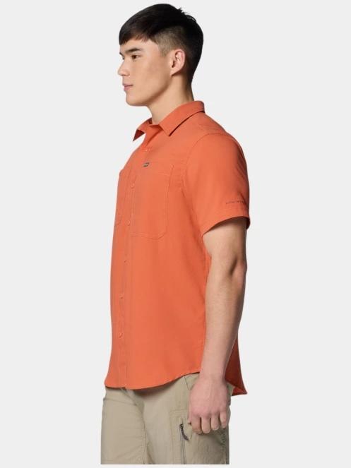 camasa de drumetie cu maneci scurte pt. barbati Columbia Silver Ridge Utility Lite Short Sleeve Shirt rosu 3