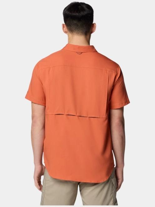 camasa de drumetie cu maneci scurte pt. barbati Columbia Silver Ridge Utility Lite Short Sleeve Shirt rosu 4