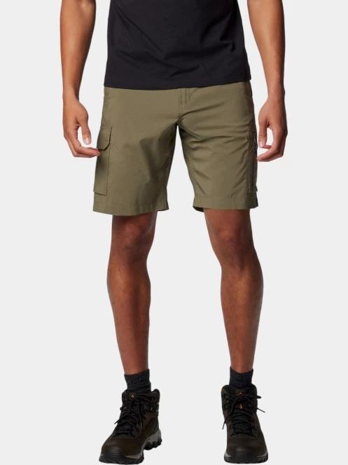 pantaloni scurti pentru drumetii pt. barbati Columbia Silver Ridge Utility Cargo Short verde 2