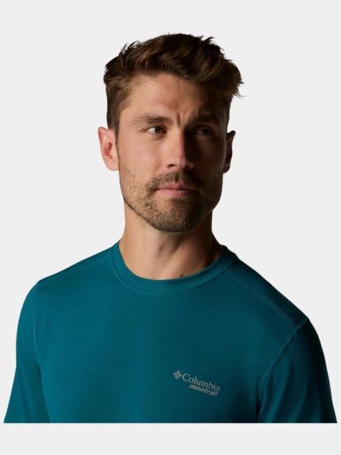 tricou pentru sport, cu maneci scurte pt. barbati Columbia M Endless Trail Running Tech Tee verde 6