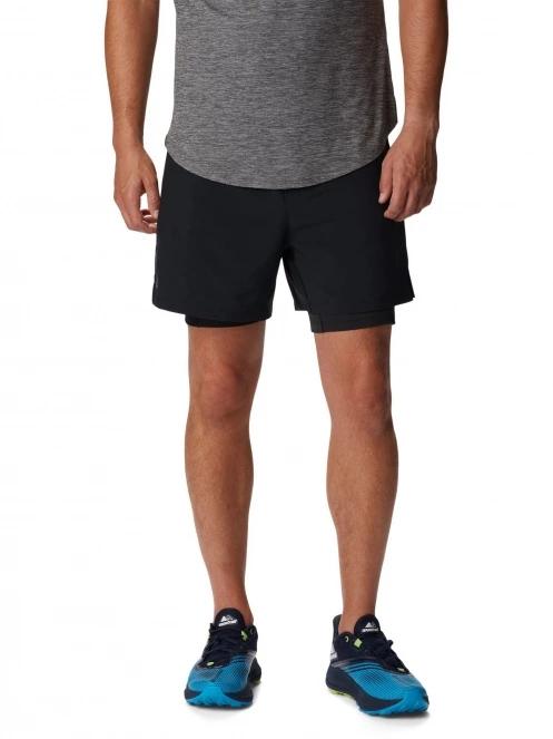 pantaloni scurti pentru sport pt. barbati Columbia M Endless Trail 2in1 Short negru 2