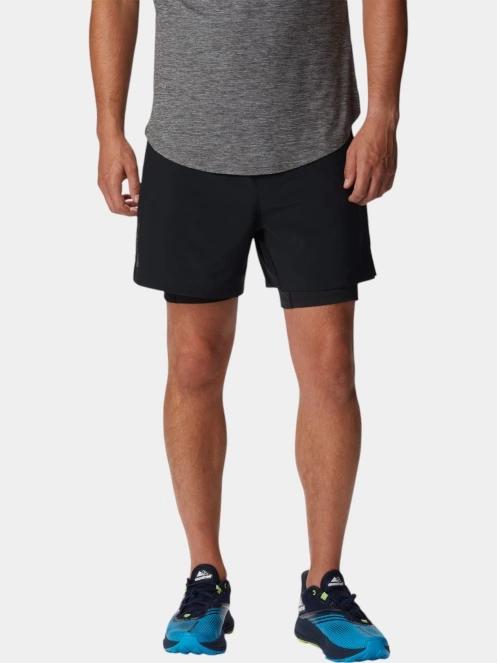 pantaloni scurti pentru sport pt. barbati Columbia M Endless Trail 2in1 Short negru 2
