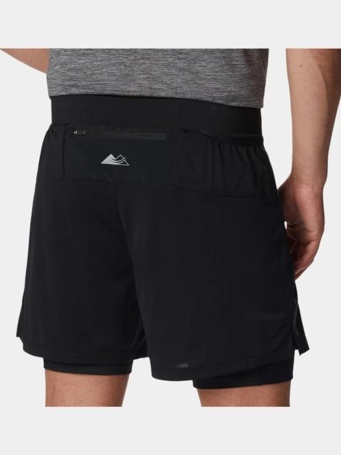 pantaloni scurti pentru sport pt. barbati Columbia M Endless Trail 2in1 Short negru 6