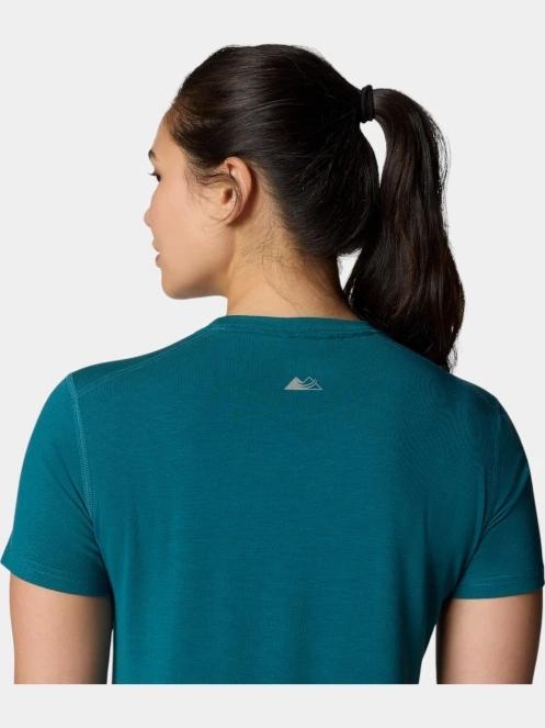 tricou pentru sport, cu maneci scurte pt. femei Columbia W Endless Trail Running Tech Tee verde 7