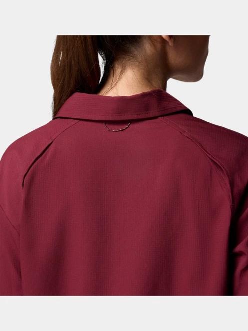 camasa de drumetie cu maneci lungi pt. femei Columbia Silver Ridge Utility Long Sleeve Shirt rosu 8