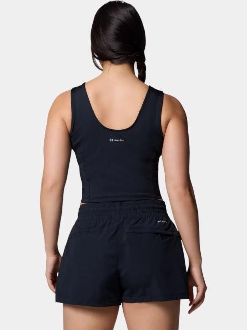 tricou de sport fara maneci pt. femei Columbia Boundless Trek Tank negru 4
