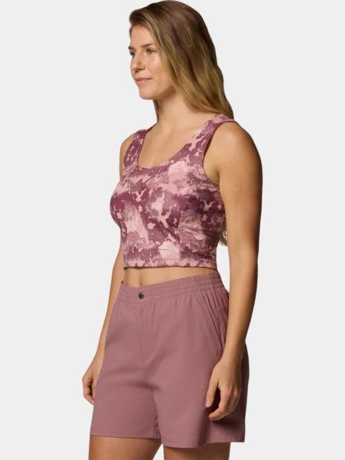 tricou de sport fara maneci pt. femei Columbia Boundless Trek Tank roz 3
