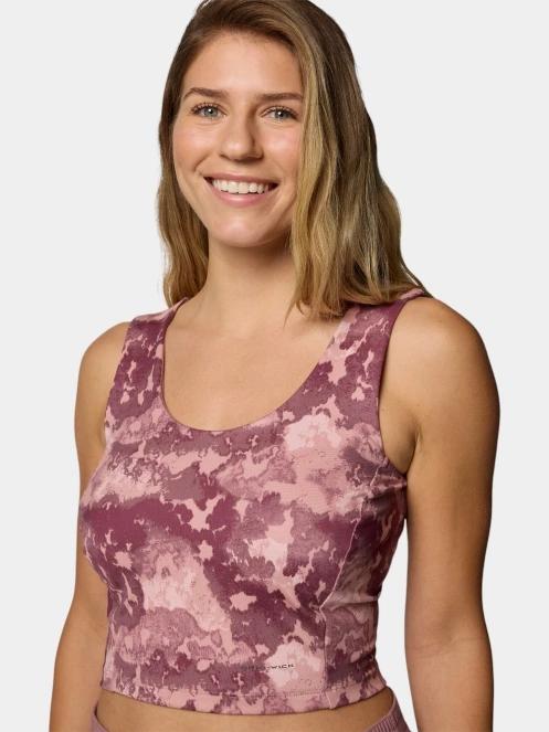 tricou de sport fara maneci pt. femei Columbia Boundless Trek Tank roz 6