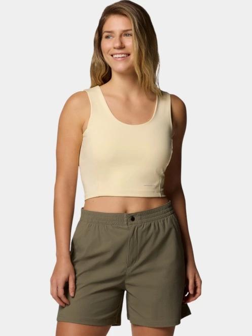 tricou de sport fara maneci pt. femei Columbia Boundless Trek Tank galben 2