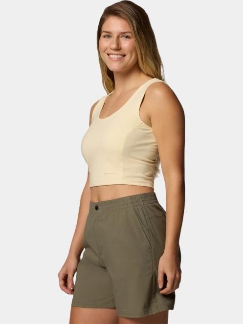 tricou de sport fara maneci pt. femei Columbia Boundless Trek Tank galben 3