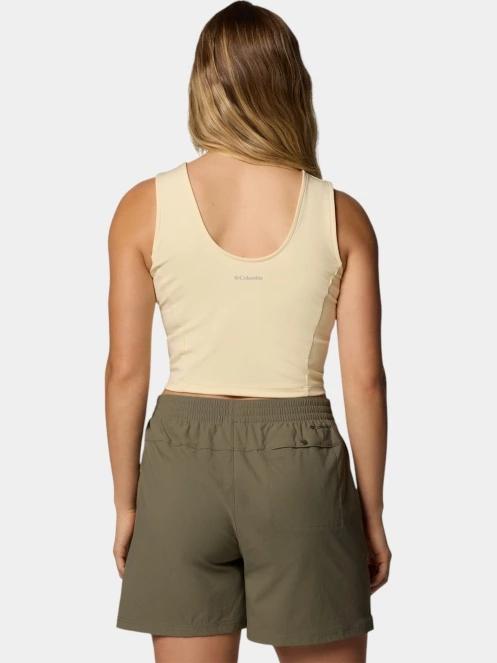 tricou de sport fara maneci pt. femei Columbia Boundless Trek Tank galben 4