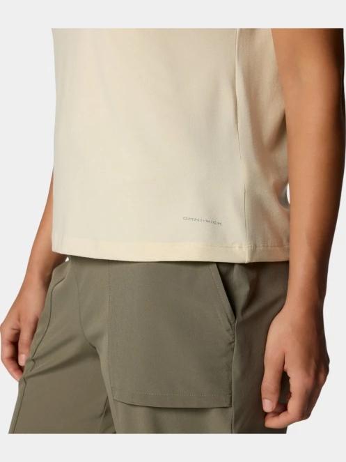 tricou cu maneci scurte pt. femei Columbia Boundless Trek Short Sleeve Tee galben 8