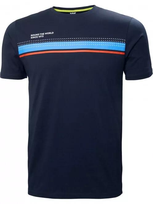 tricou cu maneci scurte pt. barbati Helly Hansen The Ocean Race T-Shirt albastru inchis 2