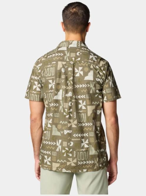 camasa cu maneci scurte pt. barbati Columbia Pine Canyon Short Sleeve Shirt verde 4