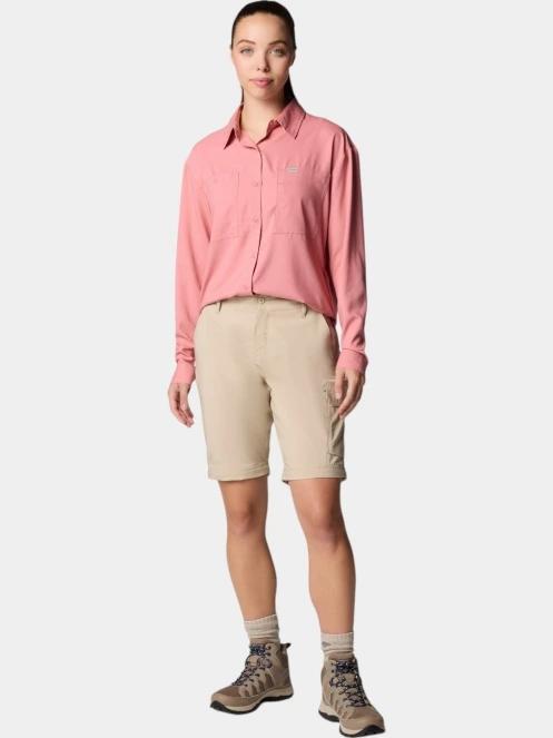 pantaloni de drumetie pt. femei Columbia Silver Ridge Utility Convertible Pant nisip 6