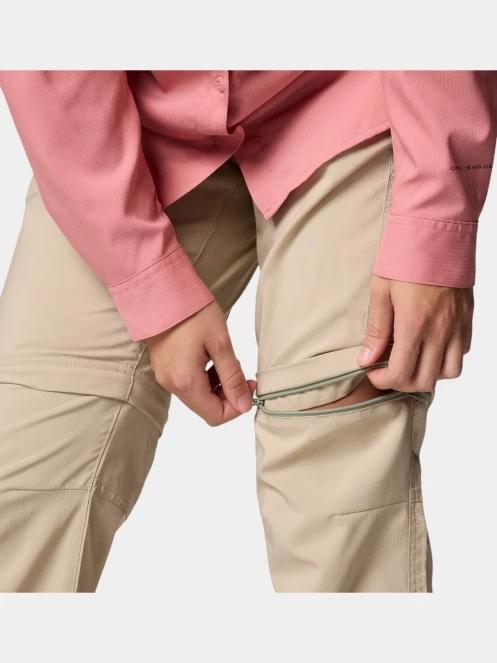pantaloni de drumetie pt. femei Columbia Silver Ridge Utility Convertible Pant nisip 9