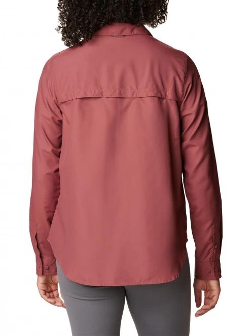 camasa de drumetie pt. femei Columbia Silver Ridge 3.0 Long Sleeve Shirt rosu 4