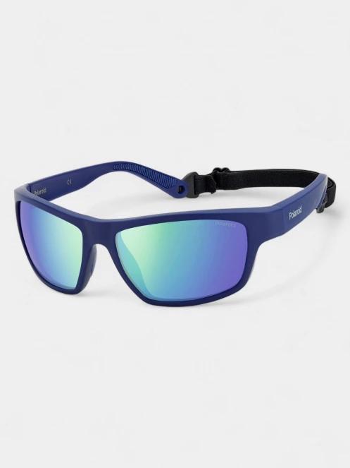 ochelari de soare polarizati Polaroid PLD 7037/S albastru 2