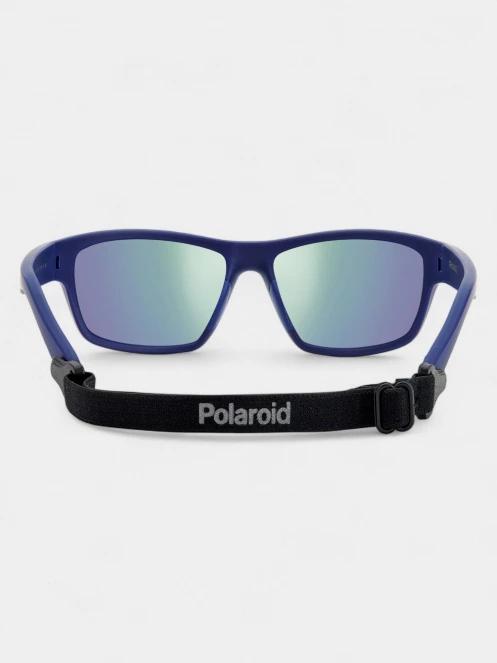 ochelari de soare polarizati Polaroid PLD 7037/S albastru 7