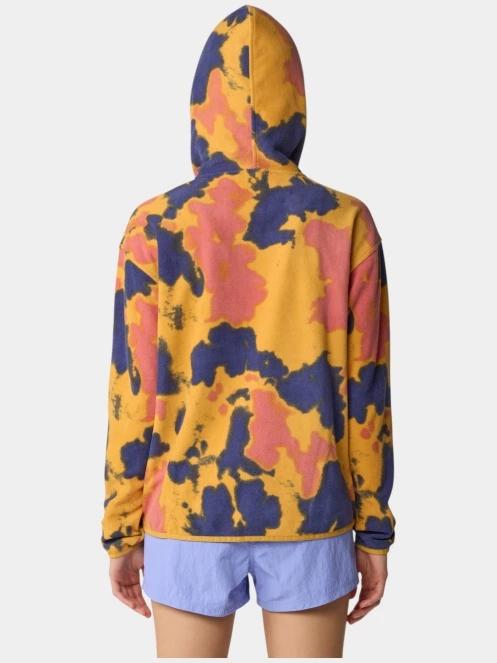 pulover polar pt. femei Mountain Hardwear Microchill Hoody galben 4