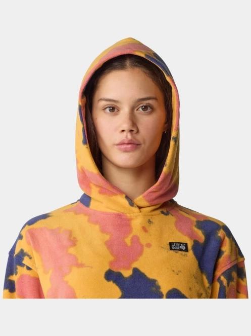 pulover polar pt. femei Mountain Hardwear Microchill Hoody galben 7