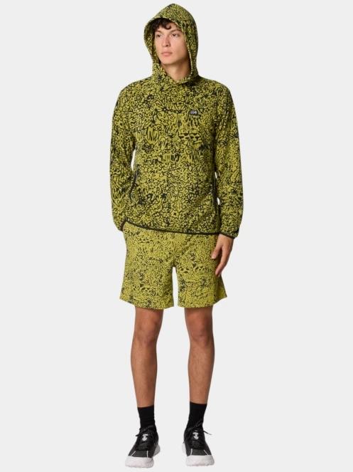 pulover polar pt. barbati Mountain Hardwear Microchill Hoody verde 5