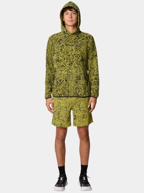 pulover polar pt. barbati Mountain Hardwear Microchill Hoody verde 6