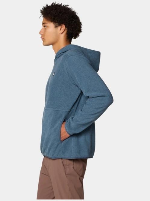 pulover polar pt. barbati Mountain Hardwear Microchill Hoody albastru 3