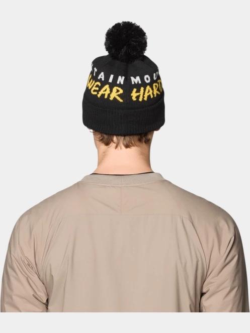 caciula cu mot Mountain Hardwear ApresPro Beanie negru 6