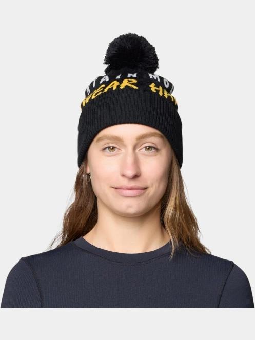 caciula cu mot Mountain Hardwear ApresPro Beanie negru 7